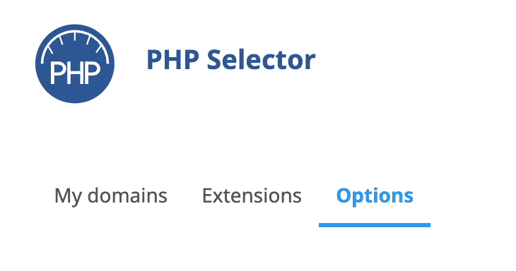 PHP selector options